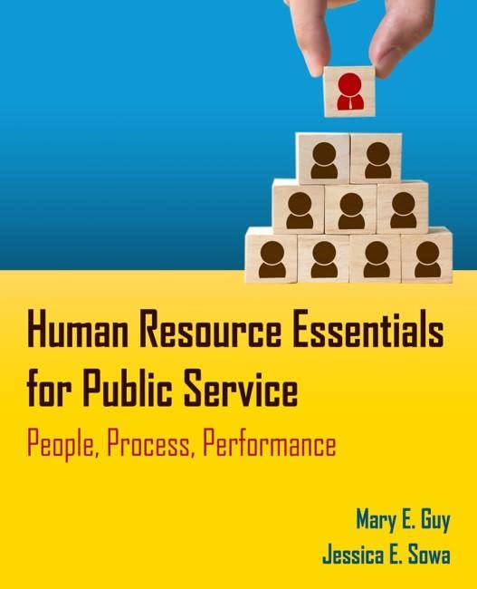 Human Resource Essentials for Public Service.      Paperback – January 1, 2022