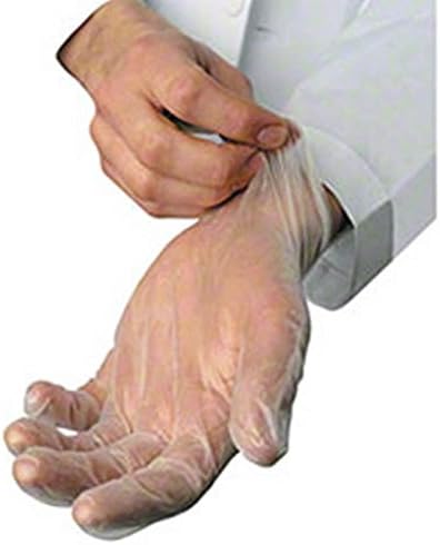 Safety Zone GVP9-XL-1 Standard Glove, Powder Free, Non-Medical, 4 mil, XL, Vinyl, Clear (Case of 1000)