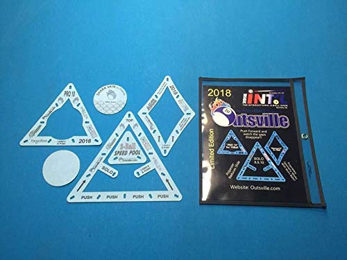 Accu-Rack Outsville Billiards Template Set (Solo, Diamond 9 And Pro 10) #TOP3