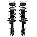 Detroit Axle - Front Struts Sway Bars for Ford 2011 2012 2013 Fiesta, 2 Struts with Coil Springs 2 Sway Bar End Links Replacement Suspension Kit