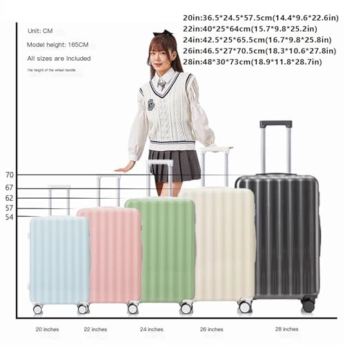 Ensemble de Valise Multifonctionnelle Rose 28in USB Capacité - 4