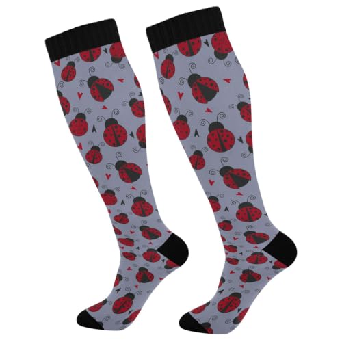 Image of Fisyme Socks for Women Men Warm Comfort Athletic Crew Running Hiking Cycling Compression Socks