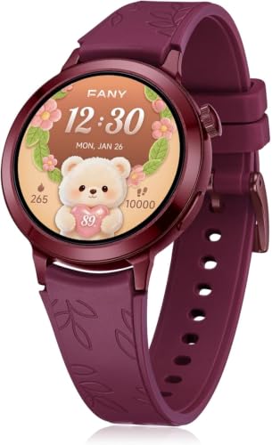 FANY Luna Smart Watch for Women, 1.1" AMOLED Small Women's Smartwatch