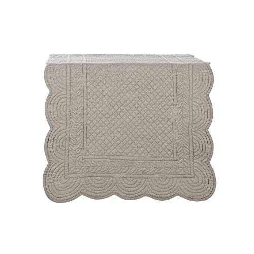 Blanc Mariclò Runner Melange Trapuntato 100%