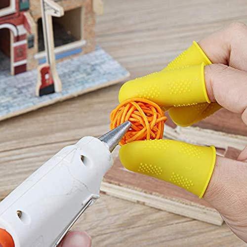 SJUNJIE 10 Pezzi Proteggi Dita in Silicone