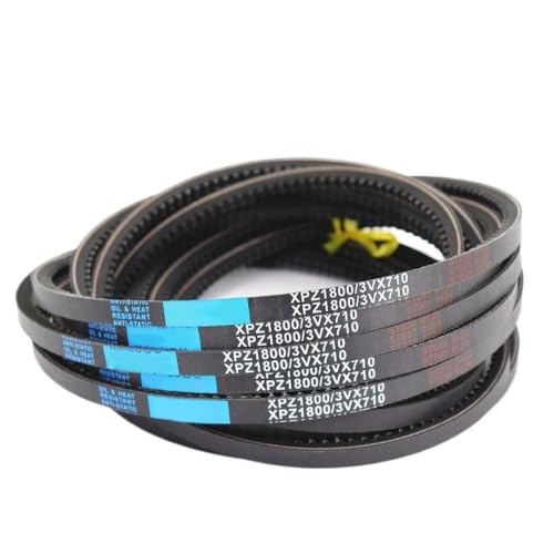 Correa trapezoidal dentada XPZ1412 para solucionar ruidos y patinajes en poleas