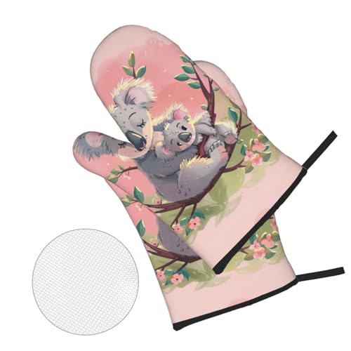 Ustensiles de cuisine isolés Koala Bear lot de 4 accessoires de cuisson micro-ondes et barbecue - 4