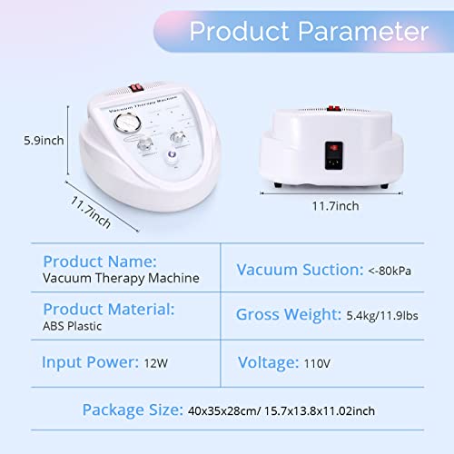 Sextupole Vacuum Therapy Machine Vacuum Cupping Massager Body Scrapping Massage Machine With 24 Cups And 3 Pumps #TOP6