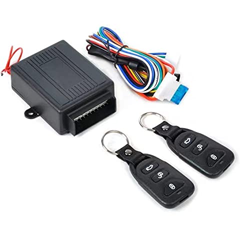 Yokkfine Universal Car Keyless Entry System Door Lock Remote Control Central Lock Kit