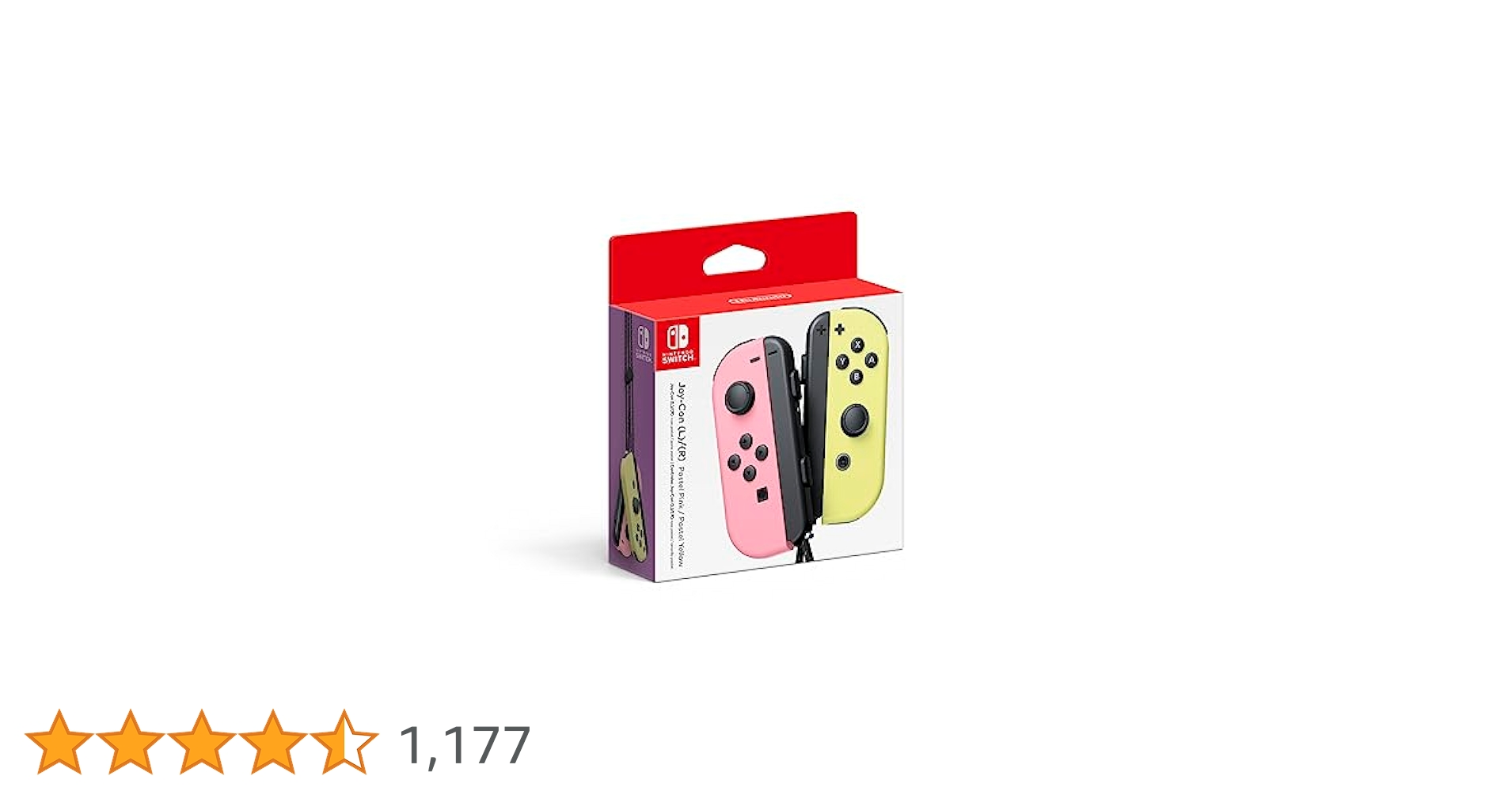 Nintendo Switch - 新品　Nintendo Switch JOY-CON  パステルイエロー　ピンク Amazon.co.jp: 【任天堂純正品】Joy-Con(L) パステルピンク/(R