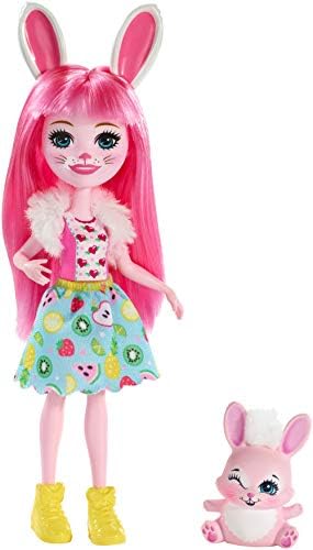 Enchantimals FRH40 Winsley Wolf Doll and Trooper Figure, Multi-Colour