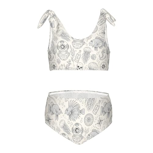 SLHKPNS Lionfish Bikini for toddler swim practice