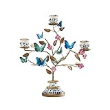 Finition de qualité supérieure : fabriqué en matériau robuste avec revêtement de finition dorée et éléments en porcelaine, peint à la main pour des détails uniques et une qualité artistique