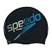 Speedo Slogan Print Cap AU Gorros de natación, Adultos Unisex, Black/Bright Zest/Windsor...