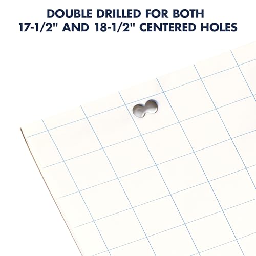 Quartet Graph Bond Easel Pad, 24" x 36", 1"x1" Squares, 50 Sheets/Pad, Great for Meetings, Teachers, and Students (3413889912) by Quartet - Image 3