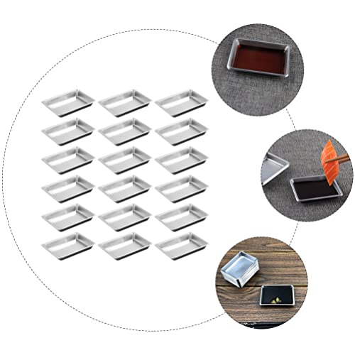 YARNOW Pratos de Molho de Plástico Reutilizáveis ​​De 100 Pcs Pratos de Tenda de Tigela de Suspensão