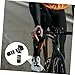 Parliky 1pair Bike Rear Wheel Peg Sturdy Cycling Foot Peg for Mountain and Road Easy Installation Design Non- Compact and Portable