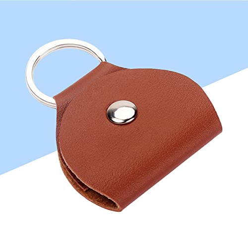MILISTEN 3 Pièces Brun Jazz Pièces de Rangement Musical PU Acoustique Électrique Porte-Clés Cas pour L Plectre Fob… - Les Beatles, Paul McCartney, John Lennon, RIngo Starr, George Harrison MILISTEN 3 Pièces Brun Jazz Pièces de Rangement Musical PU Acoustique Électrique Porte-Clés Cas pour L Plectre Fob… – Image 4
