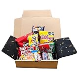 Caja con Dulces y Chocolates para Regalo – Arreglo con 12 Snacks y Dulces Variados, Ideal para Cumpleaños, Amigos y...