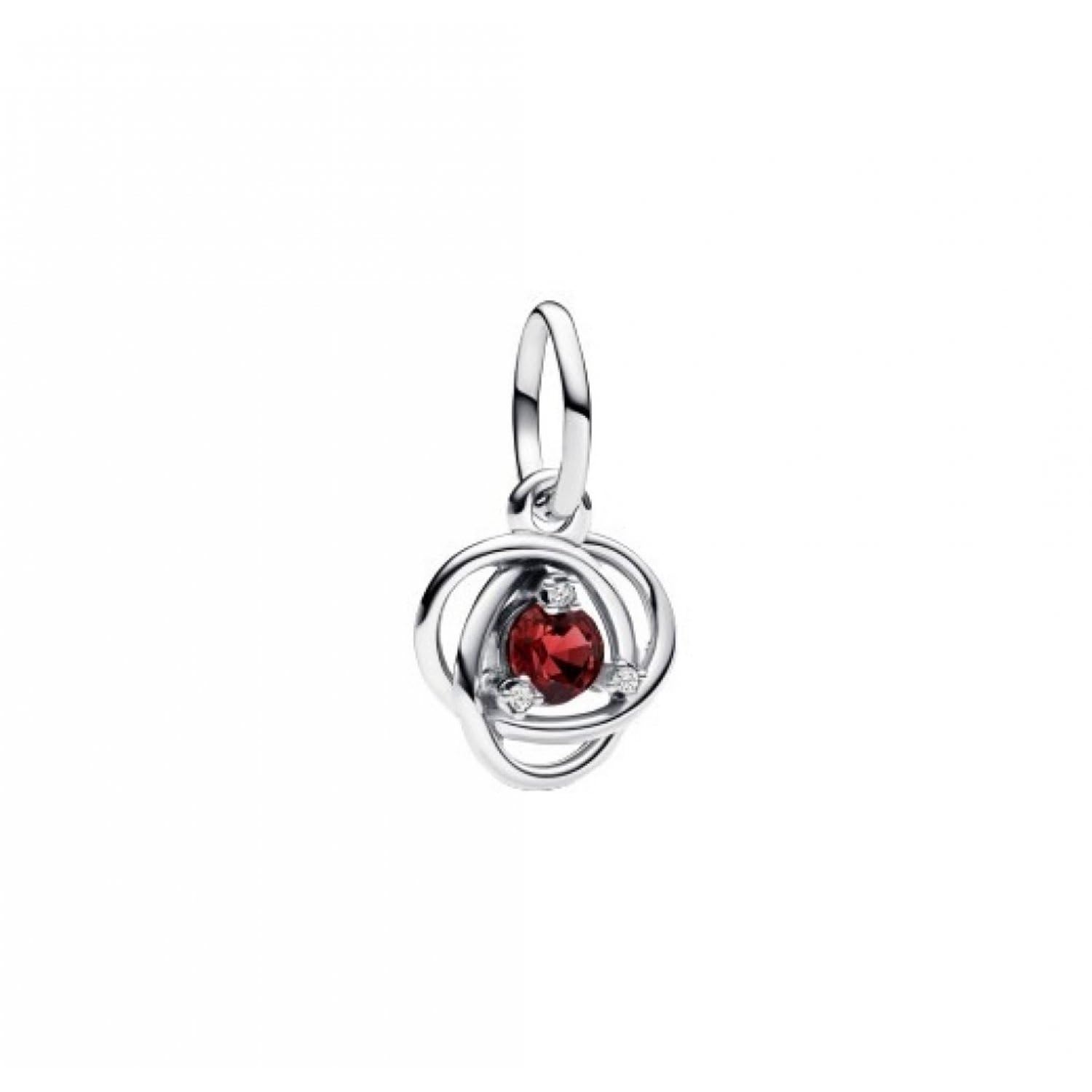 PANDORA Colgante Charm 793125C07 Círculo Eternidad