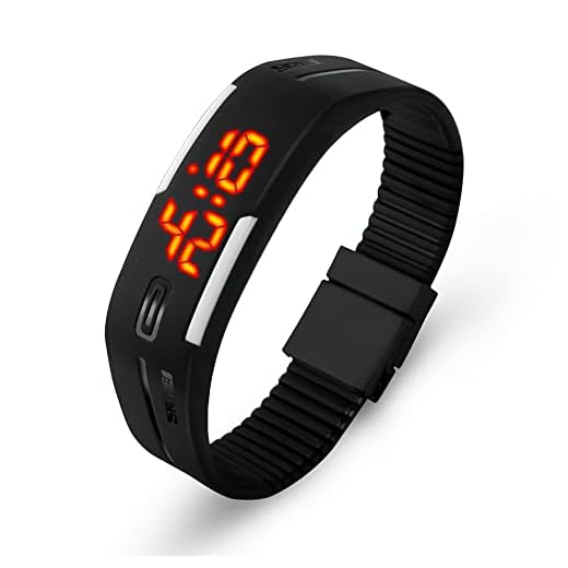 eYotto Fashion Digital Watch Waterproof Minimalist Sports Wrist Watch Rubber Bracelet Watches for Boys Girls Men Womens