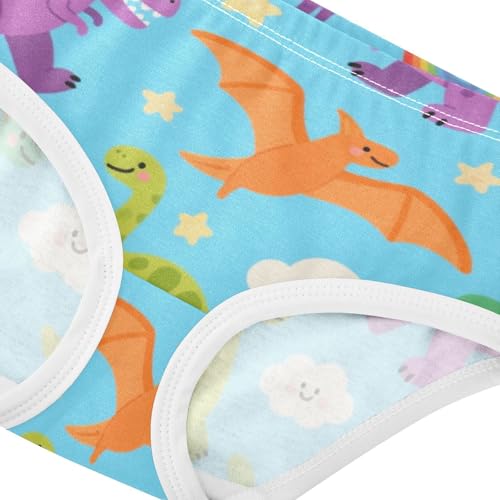 GuoChe Briefs Underwear for Daily Wear Organic Cotton Toddler Underwear for Toddlers in Sizes 2T,3T, 4T, 5T, 6Y and 8Y4