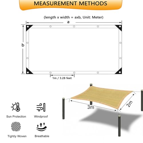 Voile d'ombrage perméable Bei Sun Pera en tissu haute densité - 3