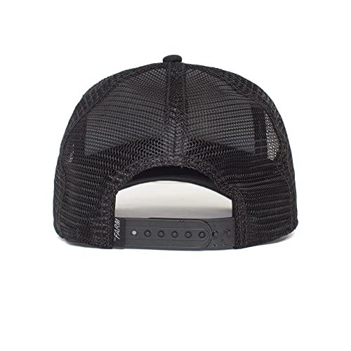 Goorin Bros. The Farm Unisex Original Adjustable Snapback Trucker Hat, Black (Mamba), One Size - Thumbnail 4