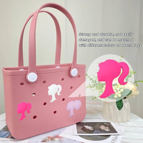 Image of Lckaey Rubber Beach Bag Accessories-PVC Rubber Totes organizer Sport Charms- for Purse Bogg Inserts
