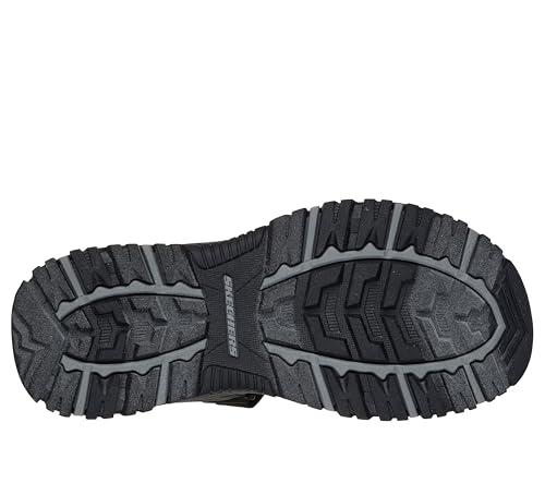 Skechers Skechers Prewitt Rigdon - Sandalo Sportivo Da Uomo, Black, - 3