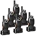 Retevis H-777 Two Way Radio Single Band 2 way radios Long Range UHF Rechargeable Walkie Talkies for Adults(6 Pack)