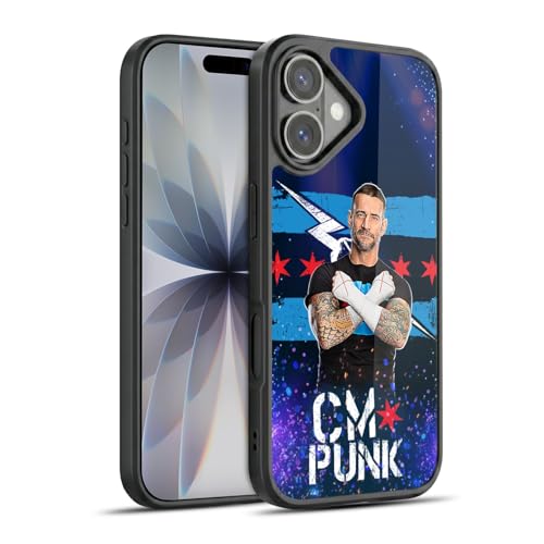 Coque iPhone 17 CM Punk WWE avec protection de qualité militaire renforcée