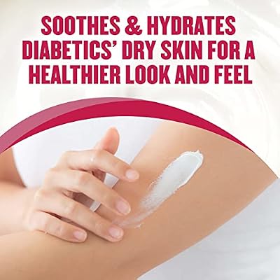 Gold Bond Diabetics' Dry Skin Relief Body Lotion, 13 oz., With Aloe to Moisturize & Soothe, Diabetic Lotion for Dry Skin