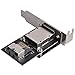 Produktbild SilverStone SST-SA011 - Mini SAS Adapter, Intern Mini SAS 26pin SFF8087 zu Extern 36pin SFF8088