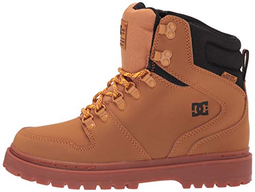 Dc Mens Cold Weather Casual Snow Boot, Wheat/Black, 9 Us #TOP7