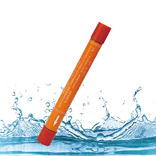 Filtro de agua para exteriores, mini portátil, filtro de agua potable, lápiz de paja, 7 niveles de filtración, purificador de agua de supervivencia, para senderismo, trekking, viajes