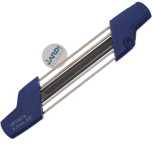 Jardiaffaires Affuteur Double Action pour Chaine de tronçonneuse au Pas de 3/8
