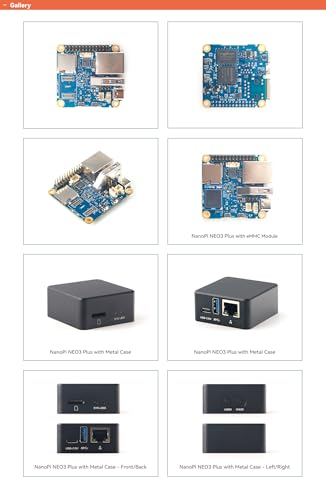Image of WayPonDEV FriendlyElec NanoPi Neo3 Plus Mini Router,RK3528A Quad-Core Single Board Computer,1GB DDR4 RAM, Gbps /USB 3.0&USB-C, Support FriendlyWrt /Ubuntu /Debian for NAS /IoT Gateway (Bare Board, 2GB)