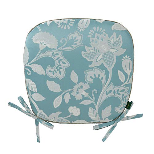 川島織物セルコン MINTON ミントン ダイニング シートクッション グレースハドン ブルー 45×43cm LN1207（Amazon）