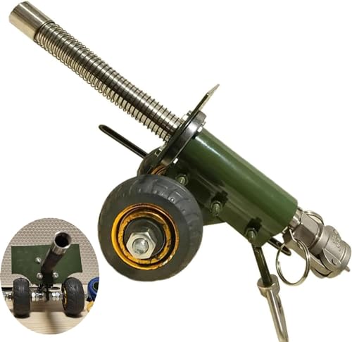Generisch - Generisch Feuerwerkskörper Artillerie Kanone, Mini Edelstahl Kanone Modell, Feuerwerkskörper Launcher Modell für Handcraft Military Model Collection Geschenke Desktop Ornaments