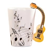 MAKES A Beautiful GIFT: Makes a great gift idea for the mug lover or collector in your life,Perfect as a musician gift; music lover gift; music teacher gift; unique gift for a musician;Best gift for Birthday/Christmas/New Year/Housewarming gifts. A s...