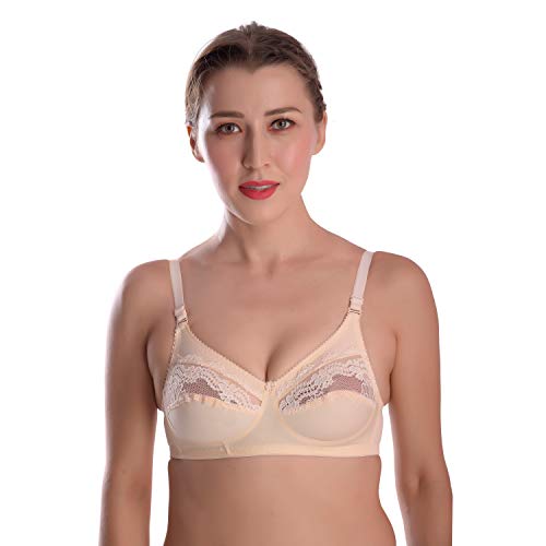 Image of Mypie Wired Regular Bra Bras Cotton and net for Women for Gym and Yoga Sports Push Up Bra