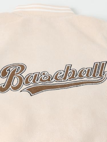 Max Boys Chennile Embroidered Varsity Jacket - Image 5