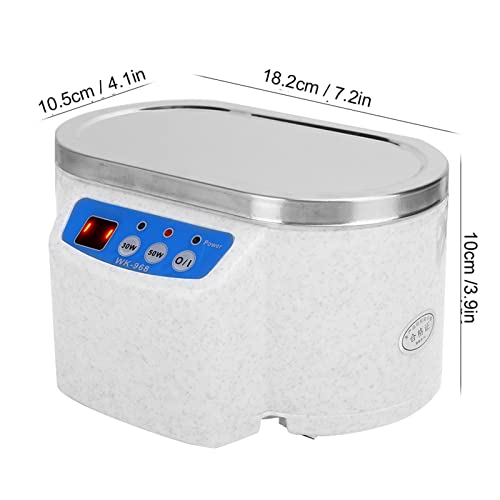 Limpador ultrassônico de joias, limpador ultrassônico profissional para óculos, joias, relógios, den