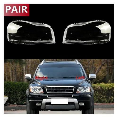 Couvercle d'objectif phare Volvo XC90 de qualité supérieure coque d'optique avant durable - 2