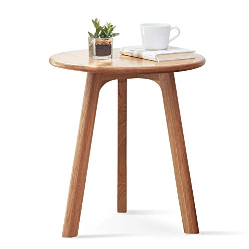 Home&Selected Furniture/Oak Round Side Table Coffee Table Telephone Ta