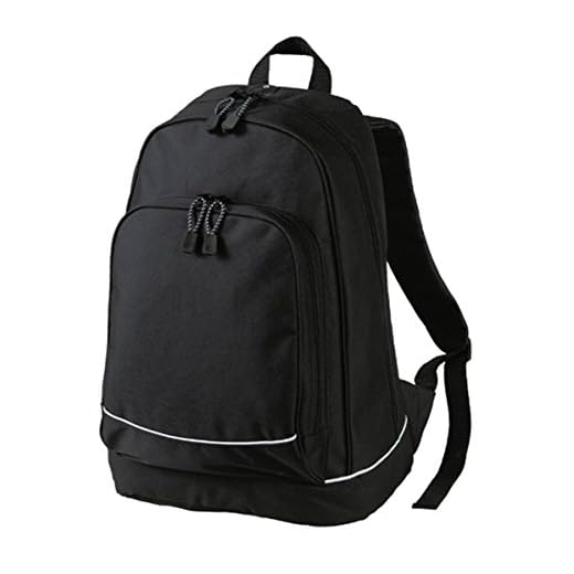 Halfar RUCKSACK FREIZEITRUCKSACK FREIZEIT-RUCKSACK TASCHE DAYPACK CITY, Farbe-:schwarz