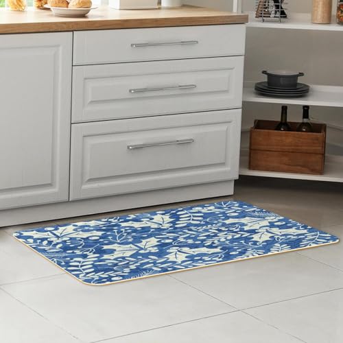 Tapete absorbente para cocina lavable alfombra antideslizante pasillo cuarto lavado 7