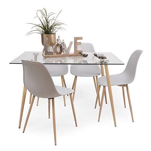 Homely: Conjunto de Comedor Cairo Nordic