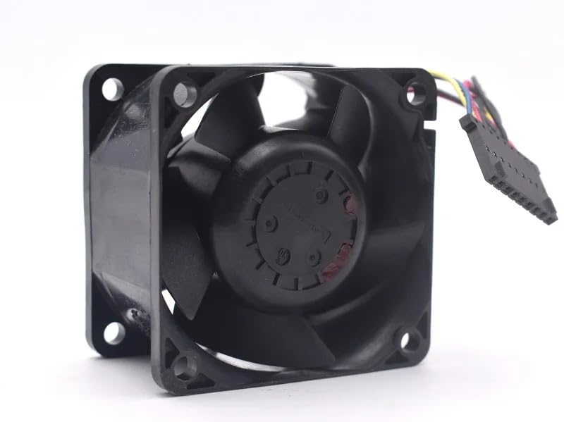 Ventilador 6038 V60E12BS1B5-07 de 12V y 4 pines para refrigeración interna